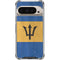 Barbados Flag Distressed Pixel 9 Pro XL Clear Case